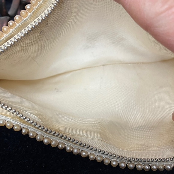 Zip top clutch/evening bag - Picture 5 of 8